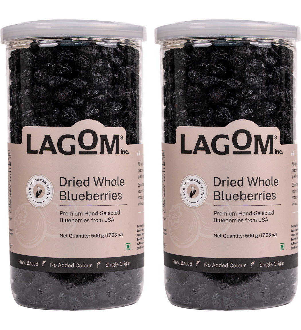 Lagom Dried Whole Blueberries