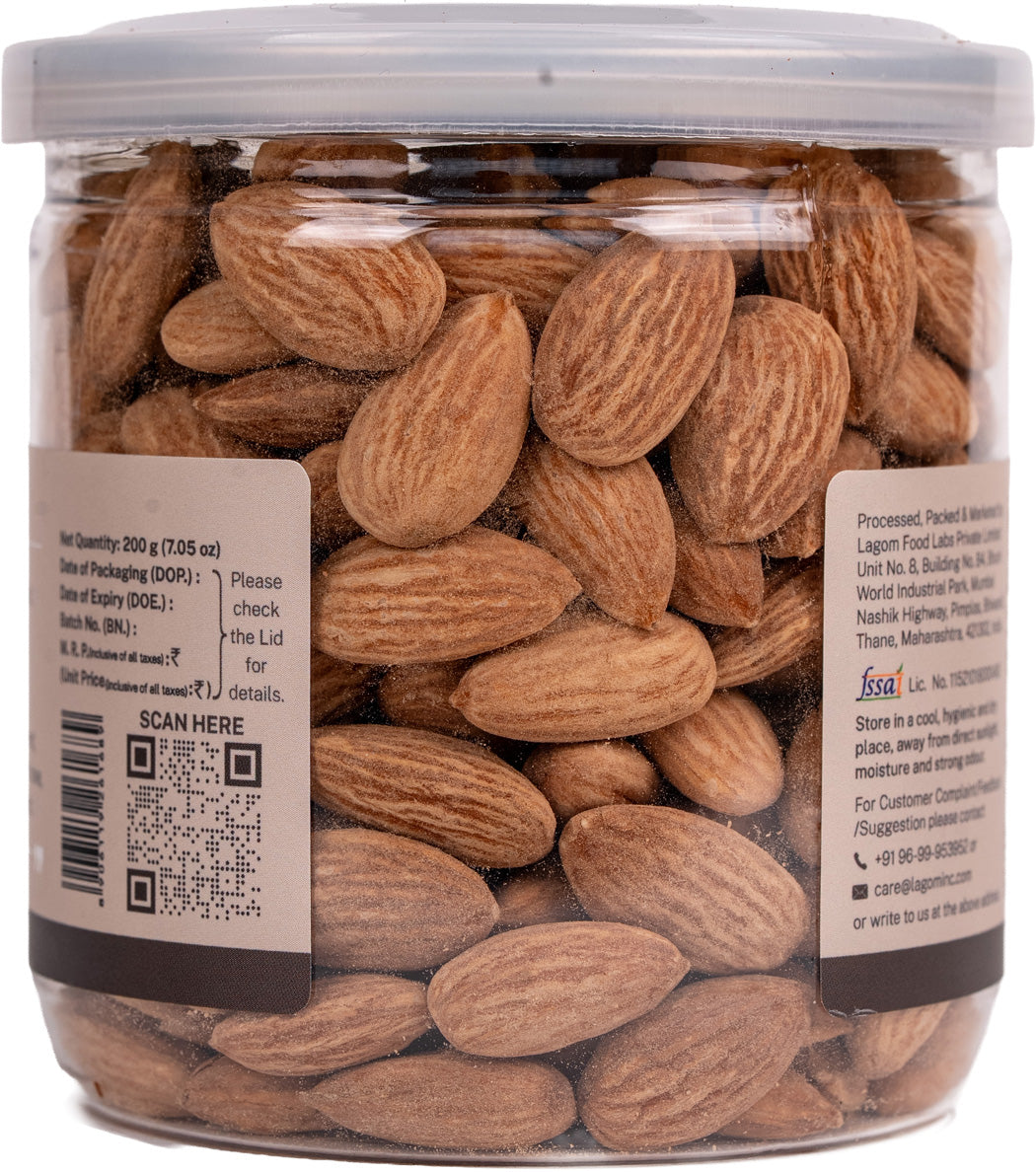 Lagom Roasted Salted Almonds