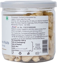 Load image into Gallery viewer, Lagom Gourmet Roasted Unsalted Indian Cashew Nuts (Kaju)