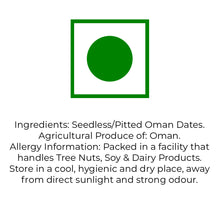 Load image into Gallery viewer, Lagom Omani Seedlessi Dates