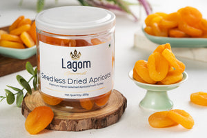 Lagom Gourmet Turkish Dried Apricots (Khubaanee)