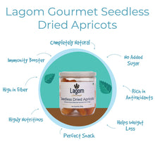 Load image into Gallery viewer, Lagom Gourmet Turkish Dried Apricots (Khubaanee)