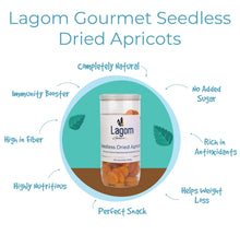 Load image into Gallery viewer, Lagom Gourmet Turkish Dried Apricots (Khubaanee)