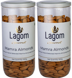 Lagom Gourmet Jumbo Mamra Almonds (Mamra Giri)