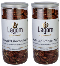 Load image into Gallery viewer, Lagom Gourmet Roasted Unsalted Pecan Nut Kernels