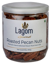 Load image into Gallery viewer, Lagom Gourmet Roasted Unsalted Pecan Nut Kernels