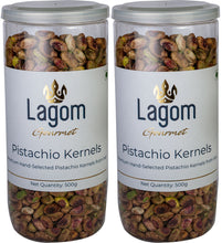 Load image into Gallery viewer, Lagom Gourmet Roasted Unsalted Pistachio Kernels (Pista Magaz)