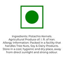 Load image into Gallery viewer, Lagom Gourmet Roasted Unsalted Pistachio Kernels (Pista Magaz)