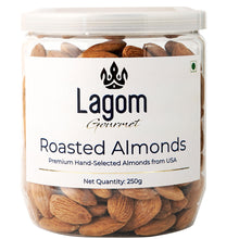 Load image into Gallery viewer, Lagom Gourmet Roasted & Salted California Almonds (Baadaam)