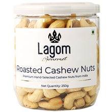 Load image into Gallery viewer, Lagom Gourmet Roasted & Salted Indian Cashew Nuts (Kaju)
