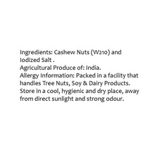 Load image into Gallery viewer, Lagom Gourmet Roasted & Salted Indian Cashew Nuts (Kaju)