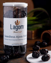 Load image into Gallery viewer, Lagom Gourmet Seedless Saudi Madina Ajwa Dates