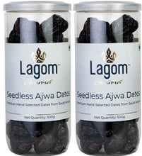 Load image into Gallery viewer, Lagom Gourmet Seedless Saudi Madina Ajwa Dates