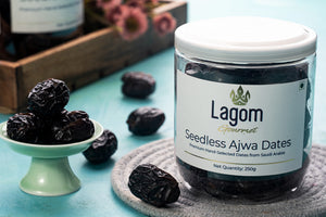 Lagom Gourmet Seedless Saudi Madina Ajwa Dates