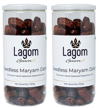 Load image into Gallery viewer, Lagom Gourmet Seedless Irani Piarom Maryam Dates (Khajoor)