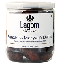 Load image into Gallery viewer, Lagom Gourmet Seedless Irani Piarom Maryam Dates (Khajoor)