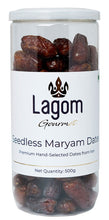 Load image into Gallery viewer, Lagom Gourmet Seedless Irani Piarom Maryam Dates (Khajoor)