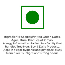 Load image into Gallery viewer, Lagom Gourmet Seedless Omani Dates