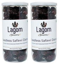 Load image into Gallery viewer, Lagom Gourmet Seedless Saudi Safawi Dates
