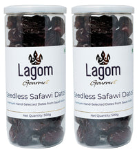Load image into Gallery viewer, Lagom Gourmet Seedless Saudi Safawi Dates