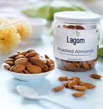 Load image into Gallery viewer, Lagom Gourmet Roasted & Salted California Almonds (Baadaam)