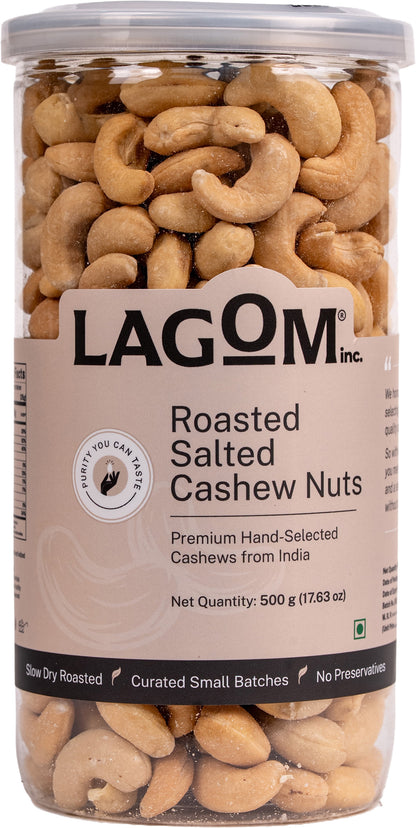 Lagom Roasted Salted Cashew Nuts