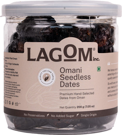 Lagom Omani Seedless Dates