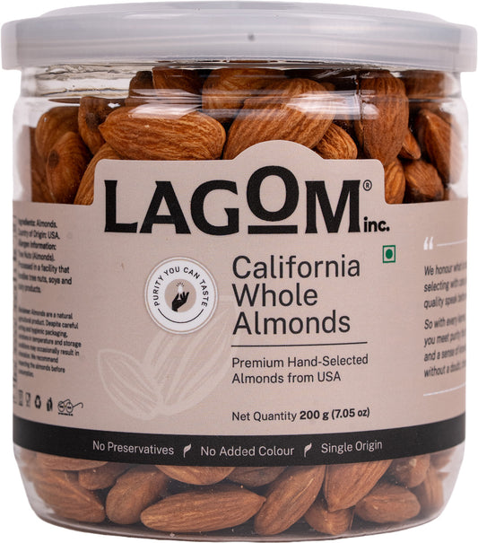 Lagom CaliforniaWhole Almonds