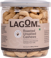Load image into Gallery viewer, Lagom Roasted Unsalted Cashew Nuts
