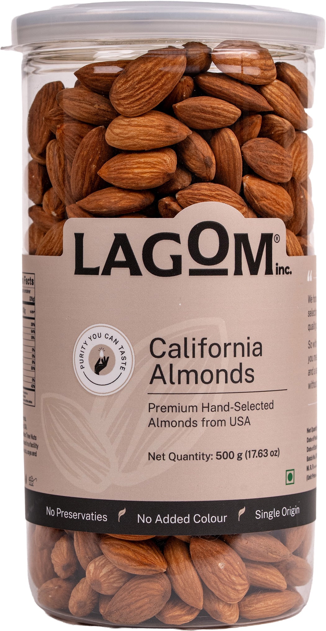 Lagom CaliforniaWhole Almonds