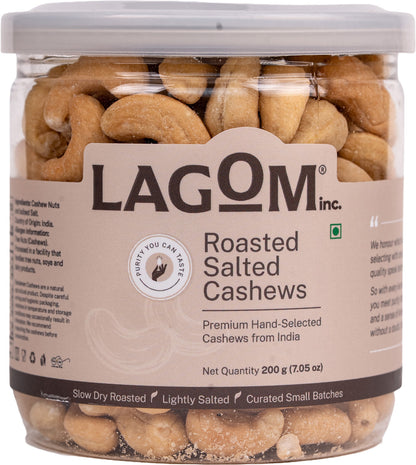 Lagom Roasted Salted Cashew Nuts