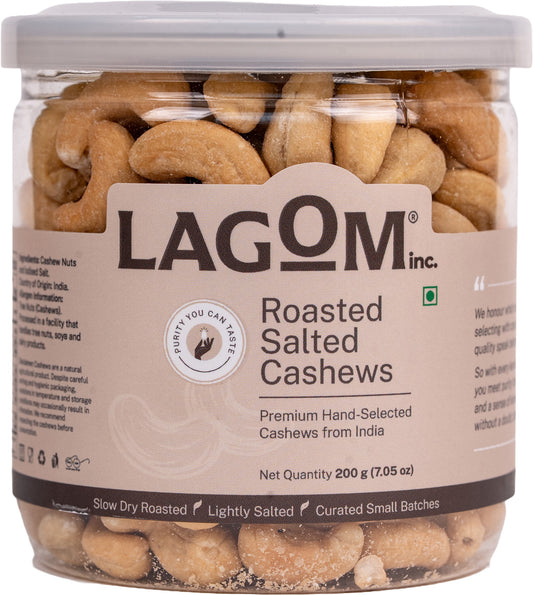 Lagom Roasted Salted Cashew Nuts
