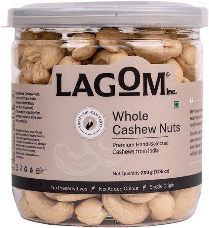 Lagom Whole Cashew Nuts