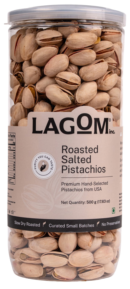 Lagom Roasted Salted Pistachios