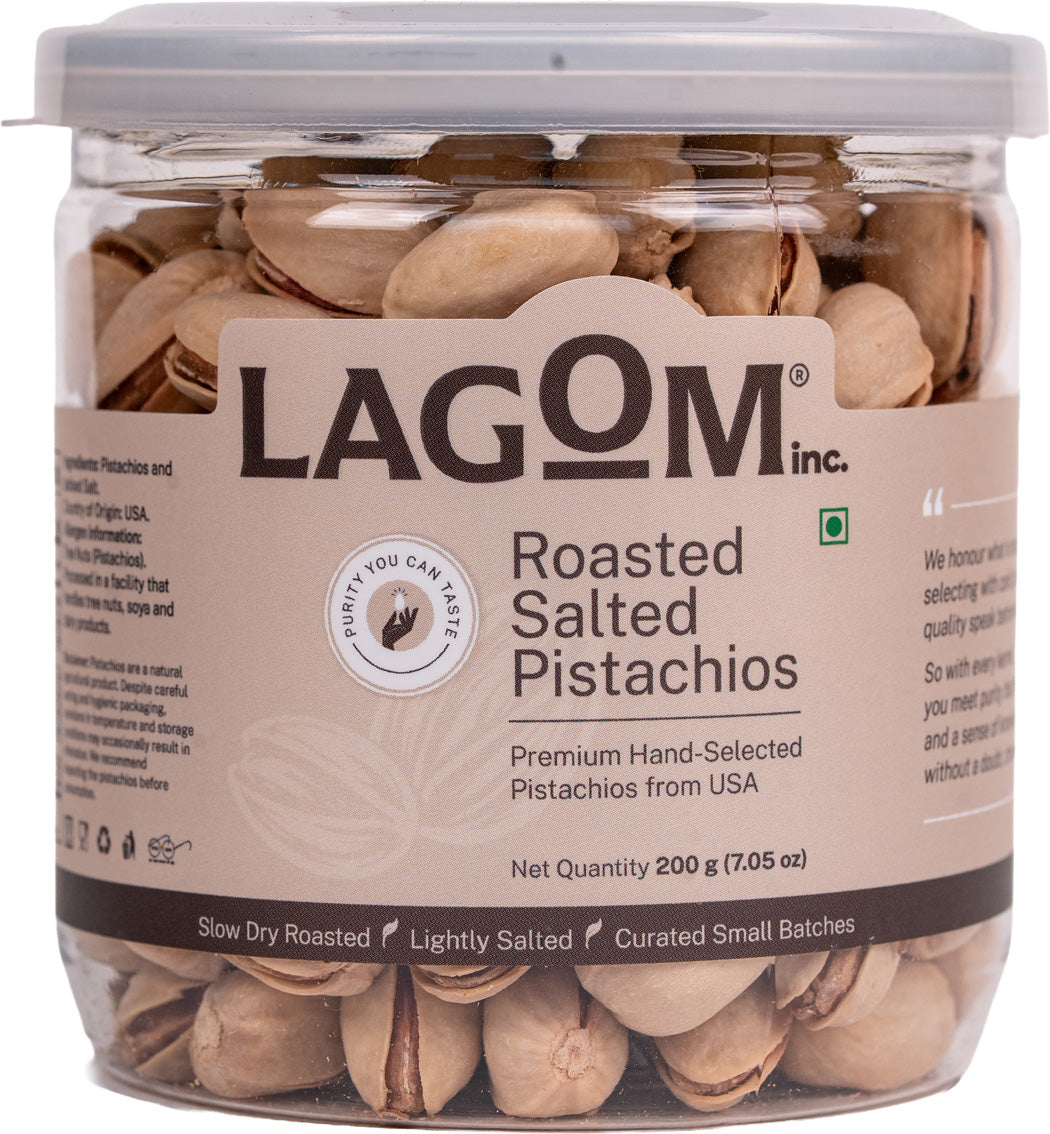 Lagom Roasted Salted Pistachios
