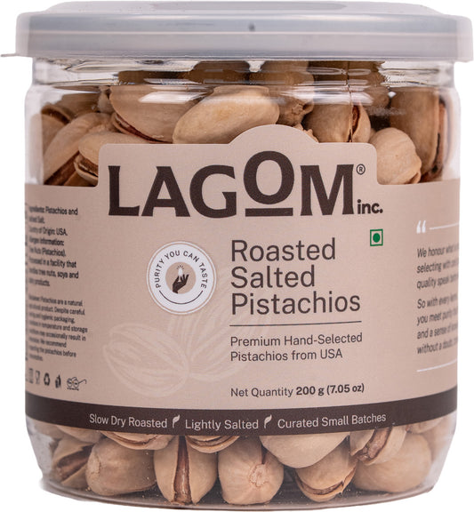 Lagom Roasted Salted Pistachios