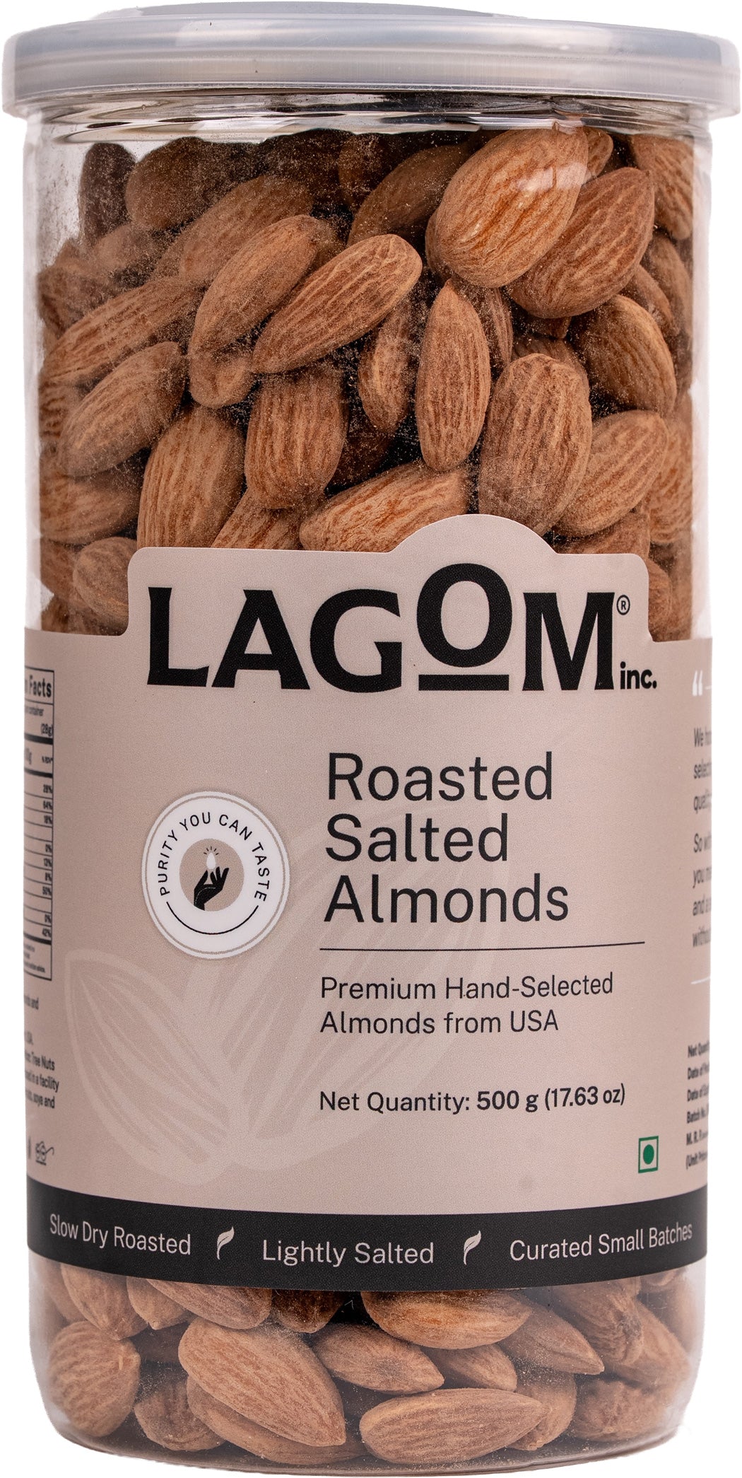 Lagom Roasted Salted Almonds