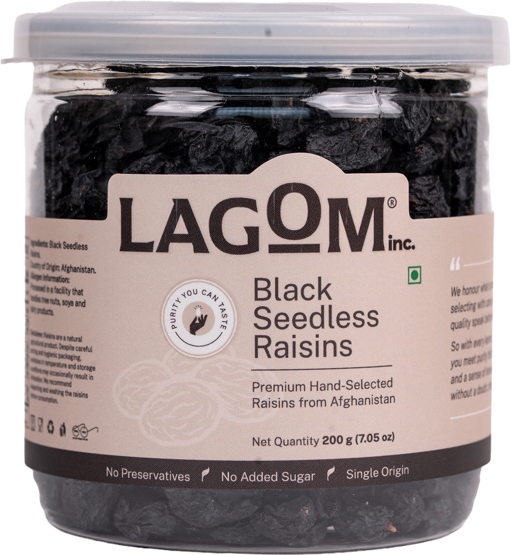 Lagom Black Seedless Raisins
