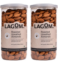 Load image into Gallery viewer, Lagom Roasted Unsalted Almonds
