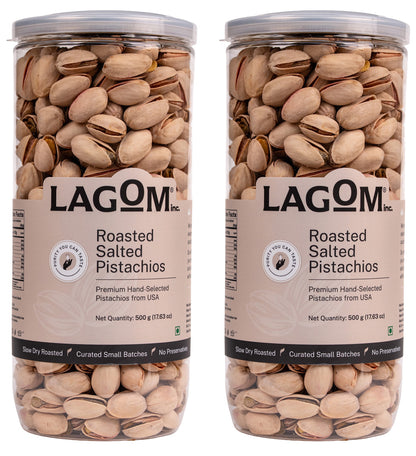 Lagom Roasted Salted Pistachios