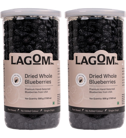 Lagom Dried Whole Blueberries