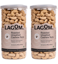Load image into Gallery viewer, Lagom Roasted Unsalted Cashew Nuts
