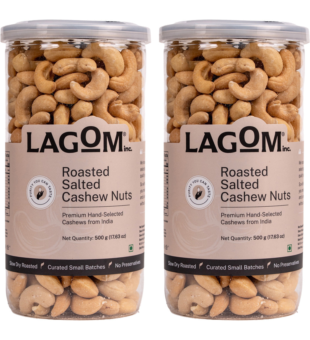 Lagom Roasted Salted Cashew Nuts