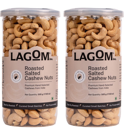 Lagom Roasted Salted Cashew Nuts