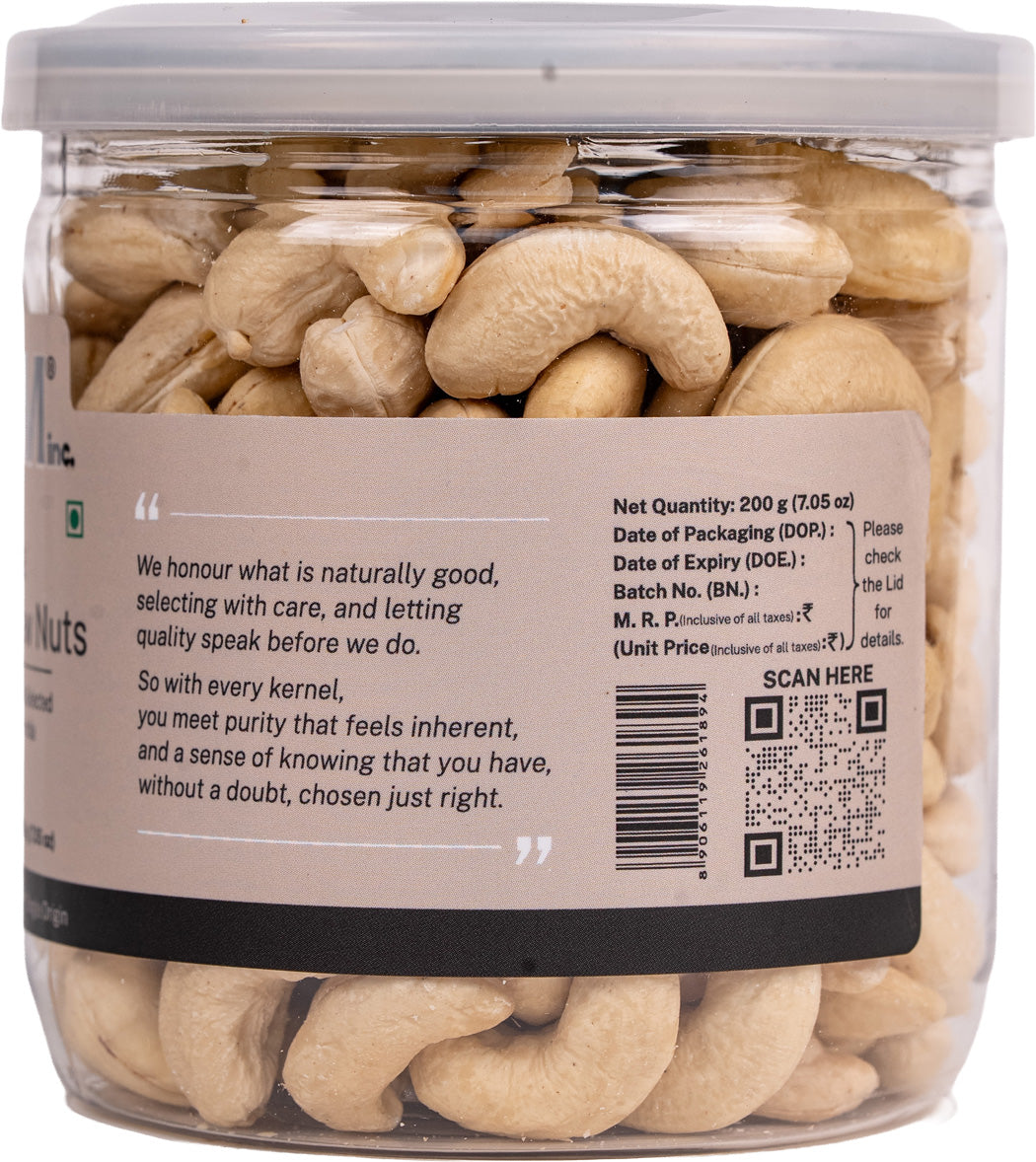 Lagom Whole Cashew Nuts