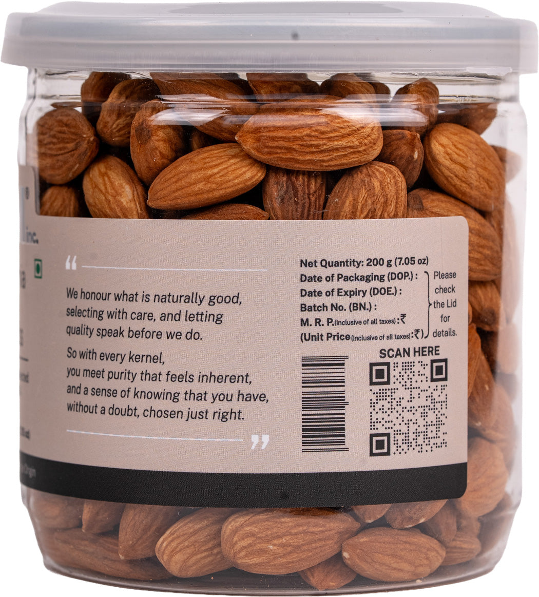 Lagom Roasted Unsalted Almonds