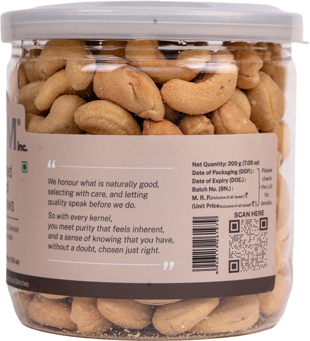Lagom Roasted Salted Cashew Nuts