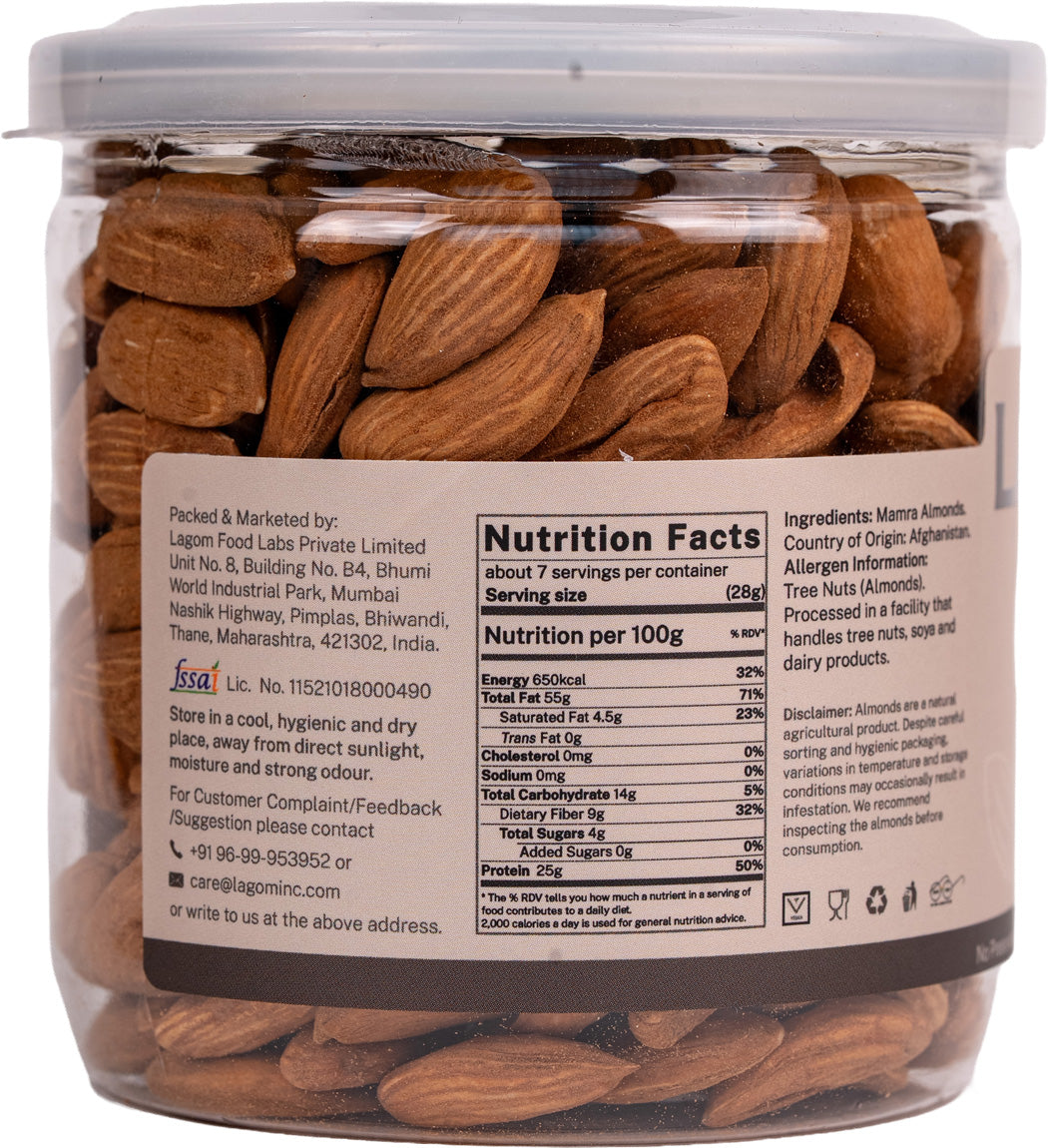 Lagom Mamra Almonds