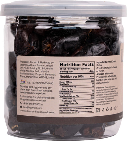 Lagom Omani Seedless Dates