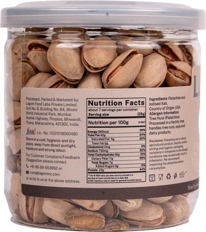 Lagom Roasted Salted Pistachios